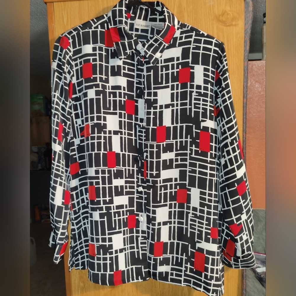 Liz Baker Vintage Blouse, size L